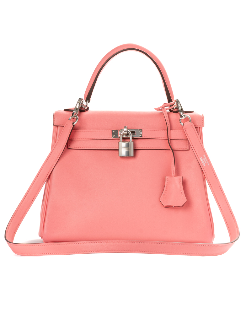 Hermès Sac Kelly 25 Swift Rose D'ete