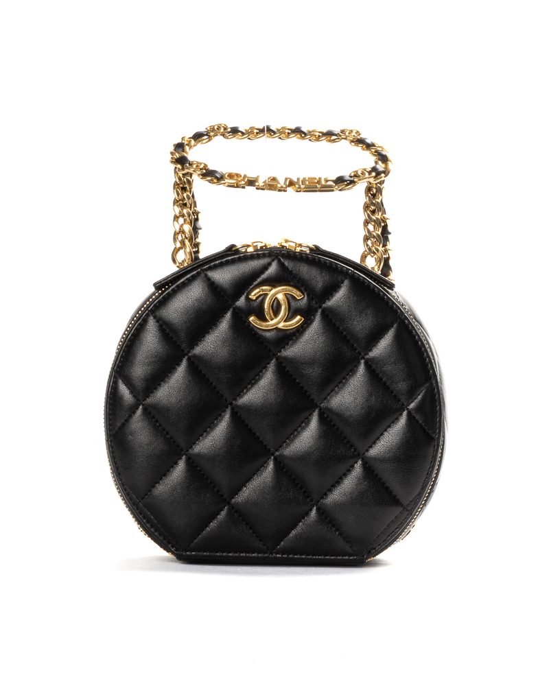 Chanel Round Top Handle Timeless Nera