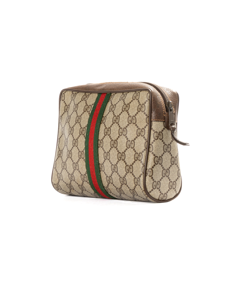 Alternative view of Gucci Clutch Small Web GG Supreme Marrone