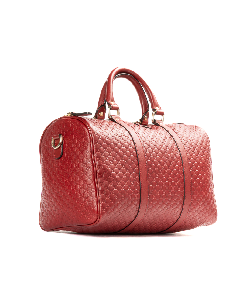 Alternative view of Gucci Boston Medium Microguccissima Rossa