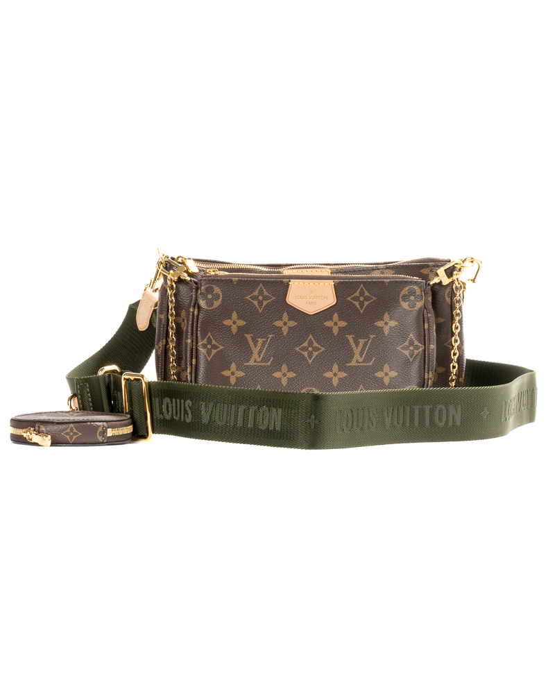 Louis Vuitton Multi Pochette MM Monogram Kaki
