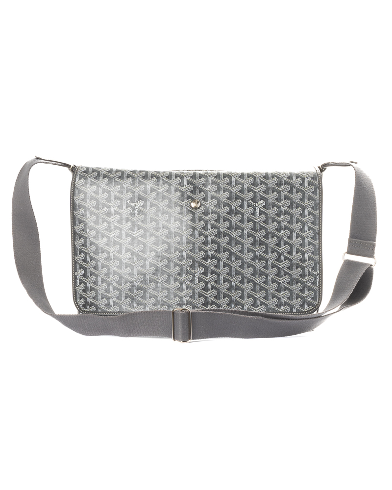 Alternative view of Goyard Capetien Medium Goyardine Grigia