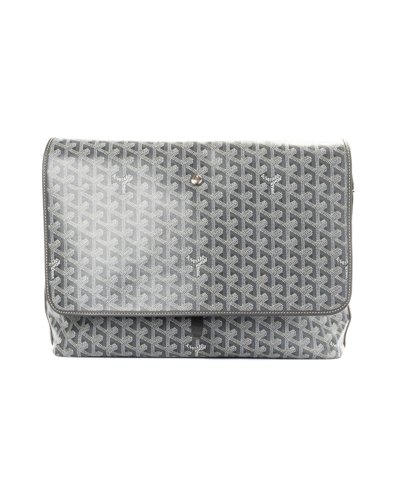 Goyard Capetien Medium Goyardine Grigia