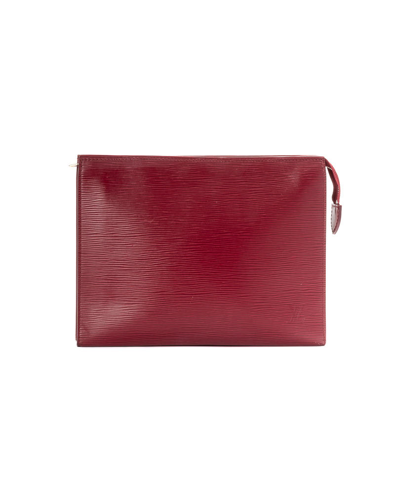 Louis Vuitton Pochette Voyage MM Epi Fucsia