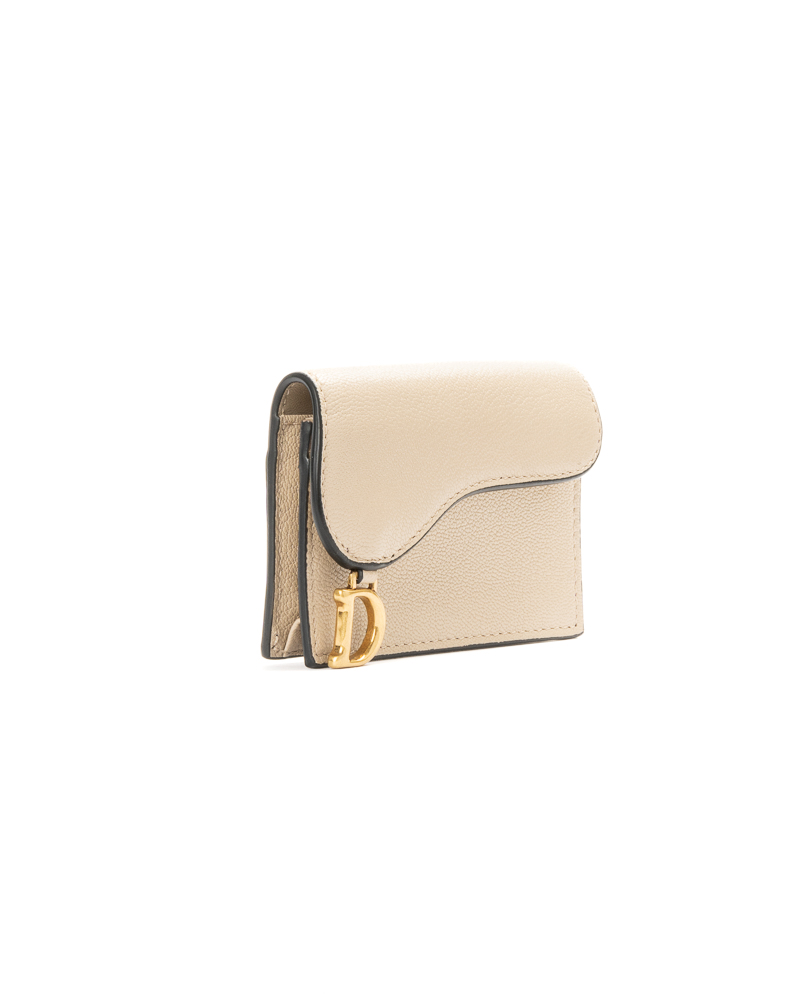 Alternative view of Dior Portacarte Bloom Saddle Beige