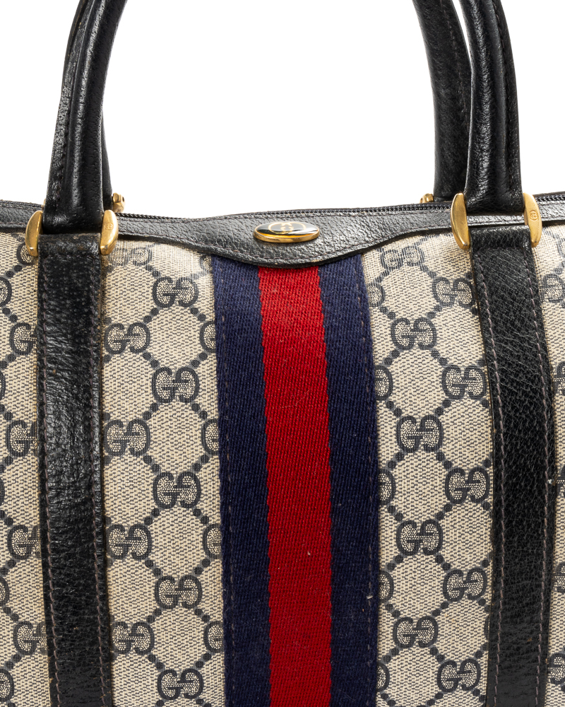 Alternative view of Gucci Boston Vintage Web GG Supreme Blu