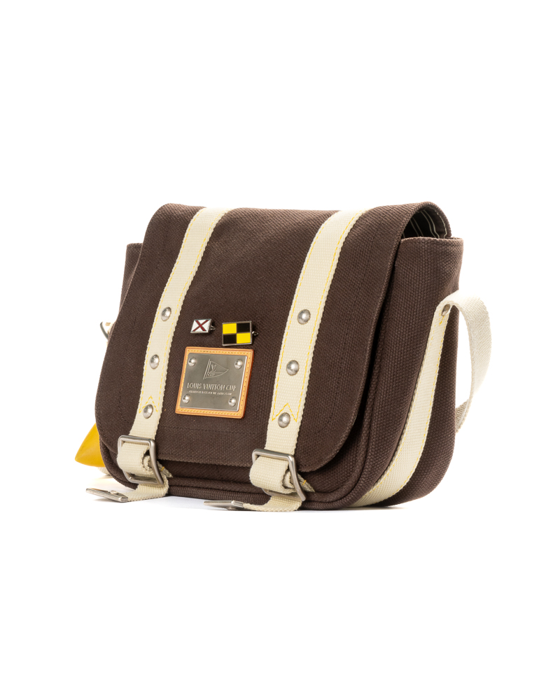 Alternative view of Louis Vuitton Cup Antigua Besace PM Canvas Marrone
