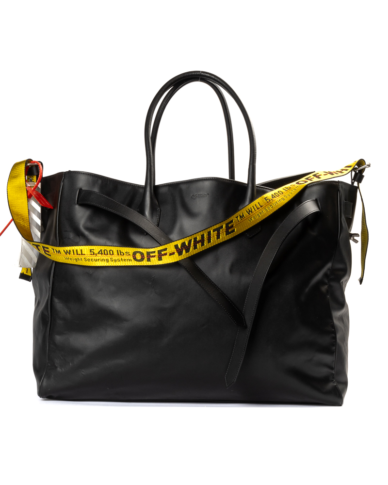Off-White X Virgil Abloh Borsone Travel Strap XL Nero