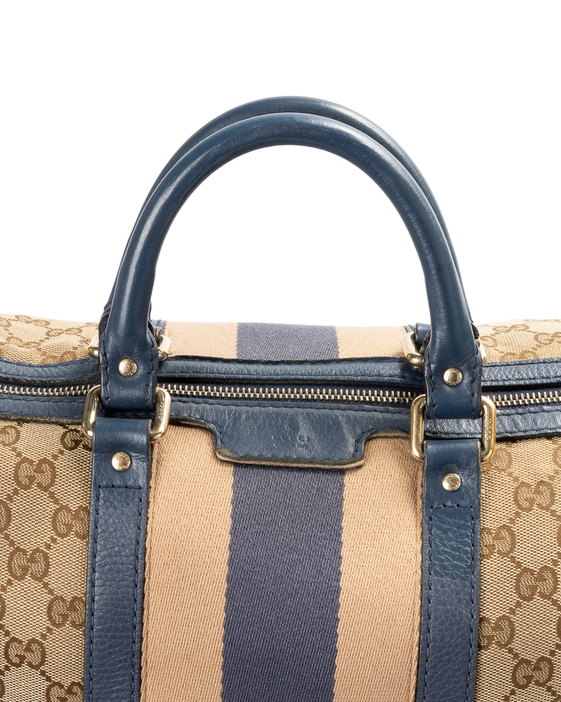 Alternative view of Gucci Boston Medium GG Supreme Blu