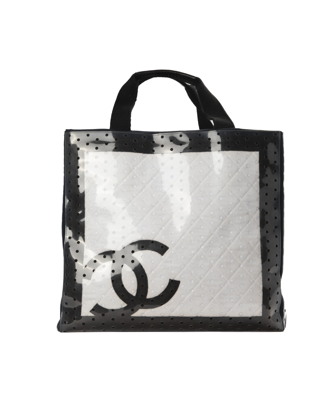 Chanel Tote Coco Beach Punching Nera