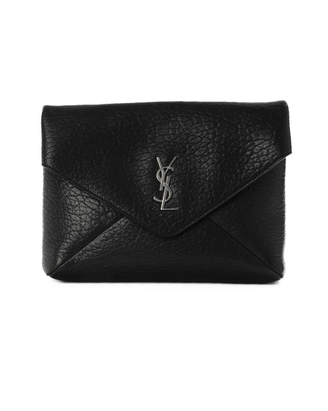 Saint Laurent Pochette Envelope Large Nera