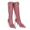Balenciaga Stivale Alto Cagole Rosa