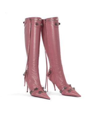 Balenciaga Stivale Alto Cagole Rosa