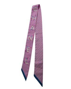 Chanel Bandeau Logato Rosa