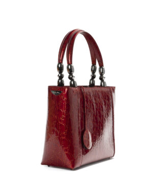 Alternative view of Dior Tote Malice Medium Oblique Vernice Rosso