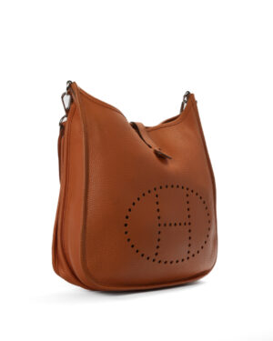 Alternative view of Hermès Sac Evelyne 29 Togo Orange