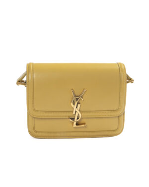 Saint Laurent Solferino Small Box Senape