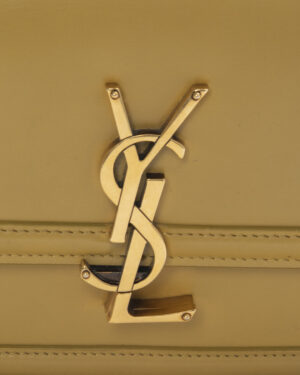 Alternative view of Saint Laurent Solferino Small Box Senape