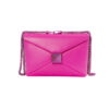 Valentino Pochette One Stud Medium Fucsia