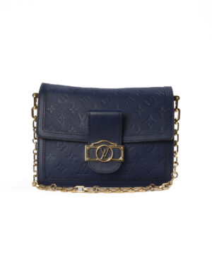 Louis Vuitton Dauphine MM Empreinte Monogram Blu