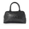 Chanel Bowling Small Caviar Trapuntata Nera