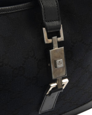 Alternative view of Gucci Jackie Medium GG Supreme Nero