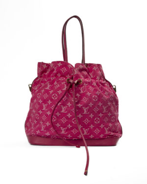 Louis Vuitton Neverfull MM Denim Monogram Rosa
