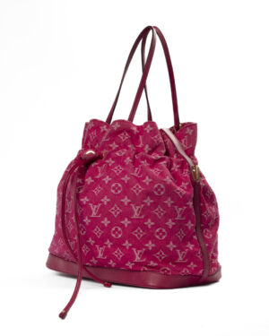 Alternative view of Louis Vuitton Neverfull MM Denim Monogram Rosa