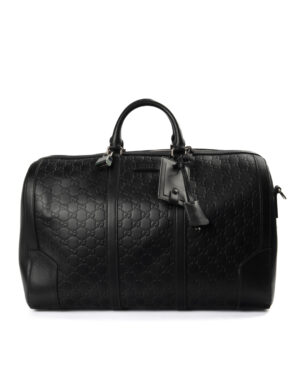 Gucci Borsone 45 GG Guccissima Nero