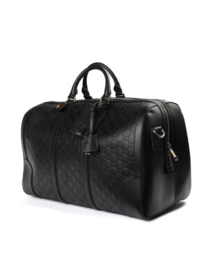 Alternative view of Gucci Borsone 45 GG Guccissima Nero