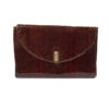Fendi Pochette Vintage Pitone Marrone