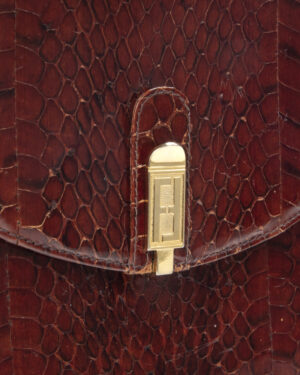Alternative view of Fendi Pochette Vintage Pitone Marrone