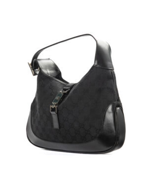 Alternative view of Gucci Jackie Medium GG Supreme Nera