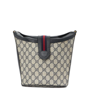 Gucci Bucket Vintage GG Supreme Blu