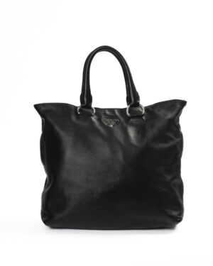 Prada Shopper Vertical Medium Nera
