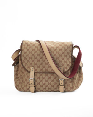 Gucci Mama Bag Medium GG Supreme Beige