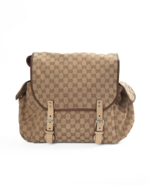 Alternative view of Gucci Mama Bag Medium GG Supreme Beige