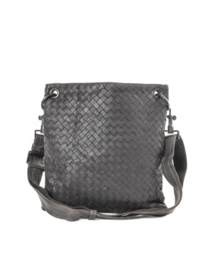 Bottega Veneta Tracolla Small Intreccio Viola