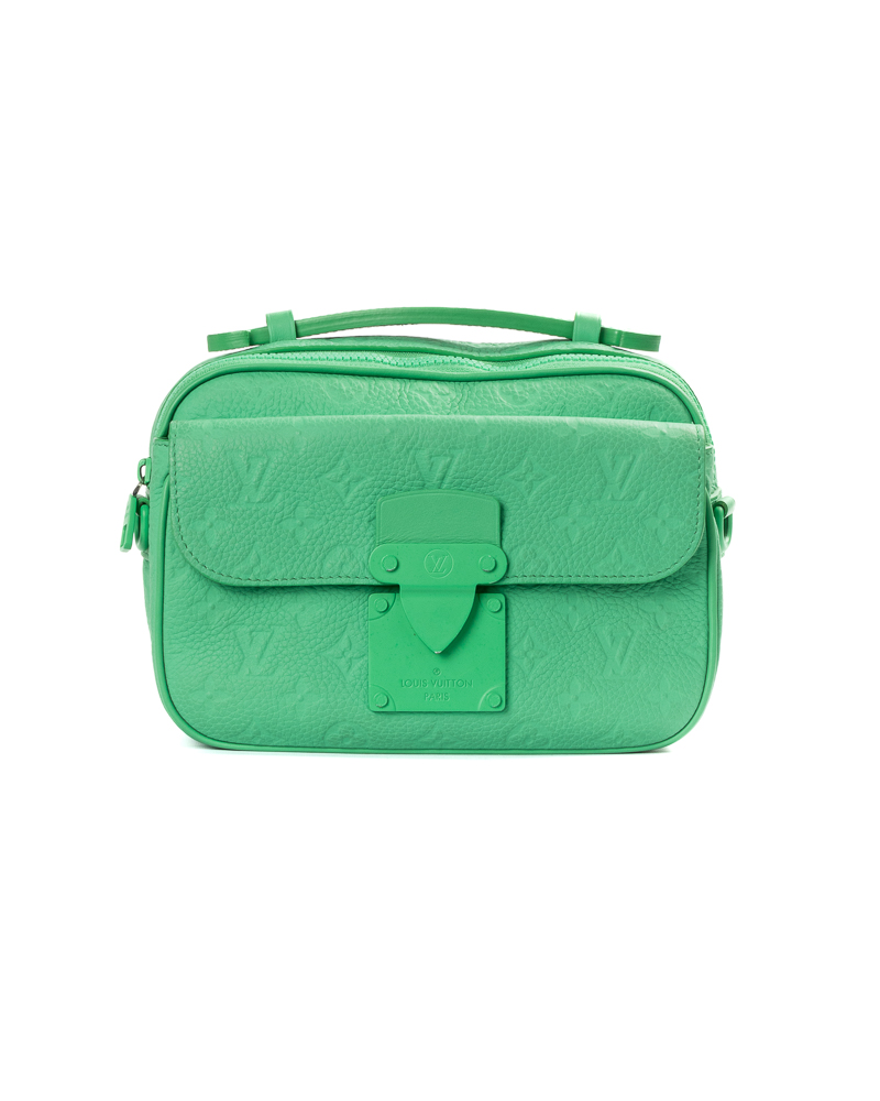 Louis Vuitton S-Lock Messanger Taurillon Monogram Verde