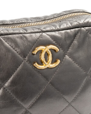 Alternative view of Chanel Camera Bag Pearl Metalizzata Grigia