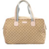 Gucci Borsone 45 Web GG Supreme Rosa