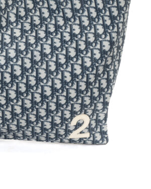 Alternative view of Dior Tote Vertical N. 2 Medium Trotter Blu