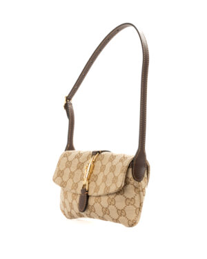 Alternative view of Gucci Pochette Jackie Mini GG Supreme Marrone