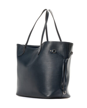 Alternative view of Louis Vuitton Neverfull MM Epi Blu