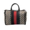Gucci Boston Web Medium GG Supreme Blu