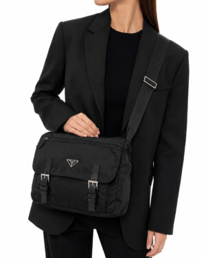 Alternative view of Prada Messanger Zip Small Nylon Nera