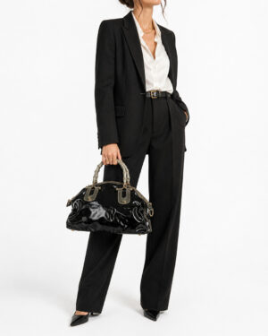 Alternative view of Gucci Dialux Pop Bamboo Lucida Nera
