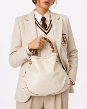 Alternative view of Gucci Hobo Bamboo Small Vintage Bianca