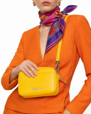 Alternative view of Jacquemus Le Baneto Camera Bag Small Gialla