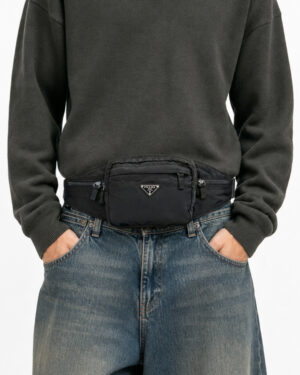 Alternative view of Prada Marsupio Task Small Nylon Nera